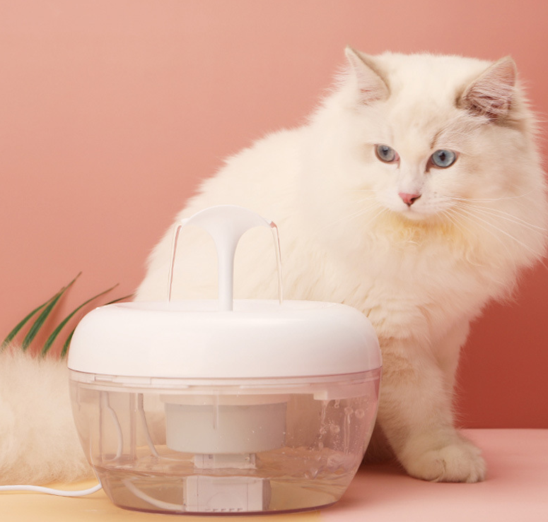 Automatic Cat Water Fountain with Filter - Modern Design