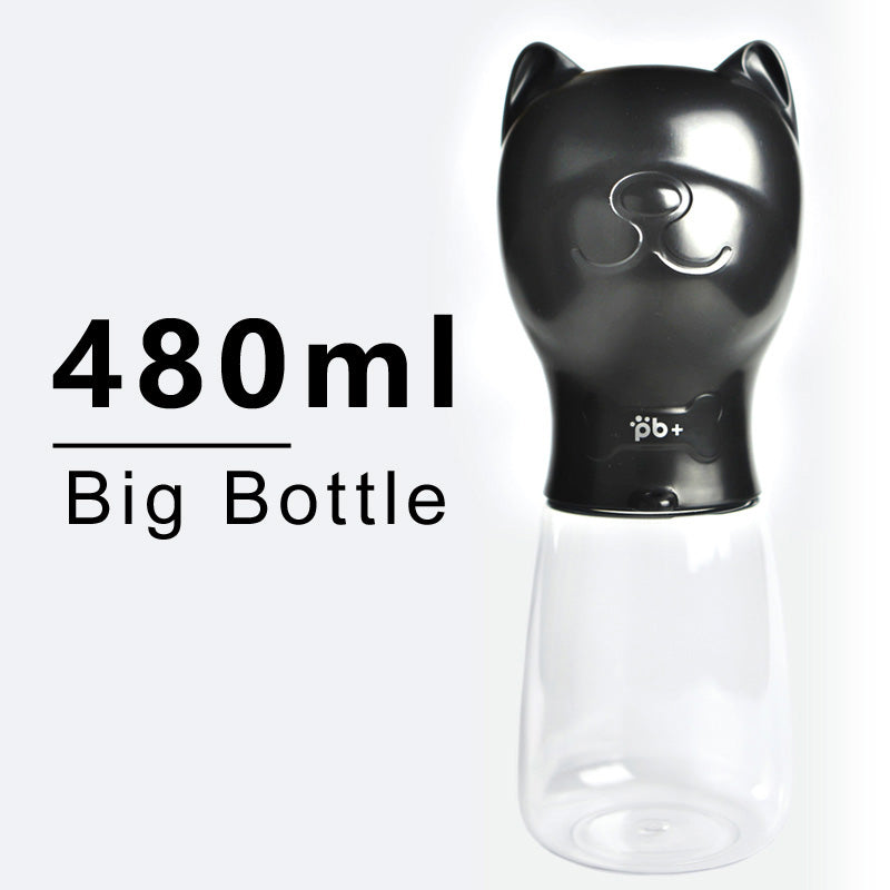 Stylish Dog Water Bottle - Leakproof Portable Hydration for Walks