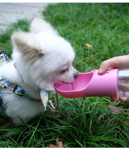 Portable Dog Water Bottle - Leak Proof Pet Dispenser for Travel and Outdoor Adventures