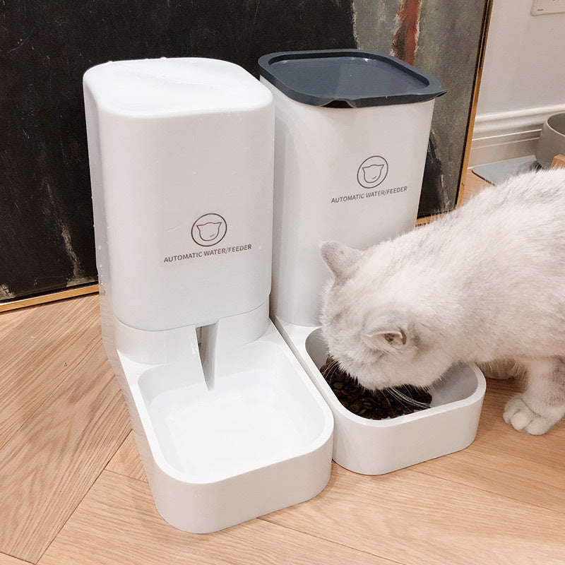 Automatic Cat Feeder and Water Dispenser - Effortless Feeding & Hydration