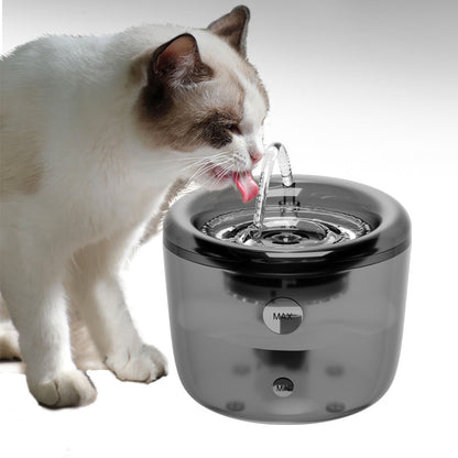 Stylish Large Capacity Pet Water Fountain with Multi-Layer Filtration and Whisper-Quiet Operation