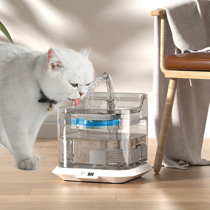 Smart Automatic Pet Water Dispenser with 3L Capacity for Cats and Puppies