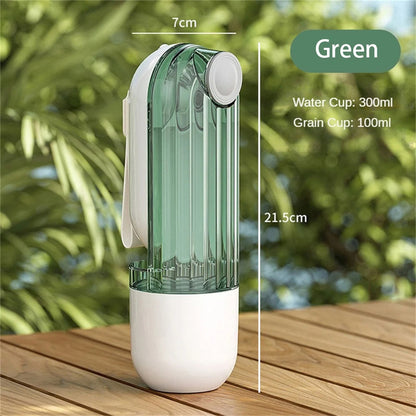 Portable Dog Water and Food Dispenser - Stylish Hydration Solution