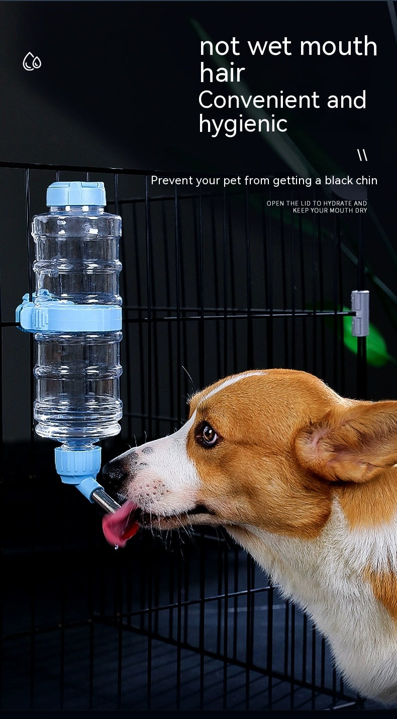 Innovative Hanging Pet Water Bowl - Spill-Proof, Stylish, and Easy to Clean