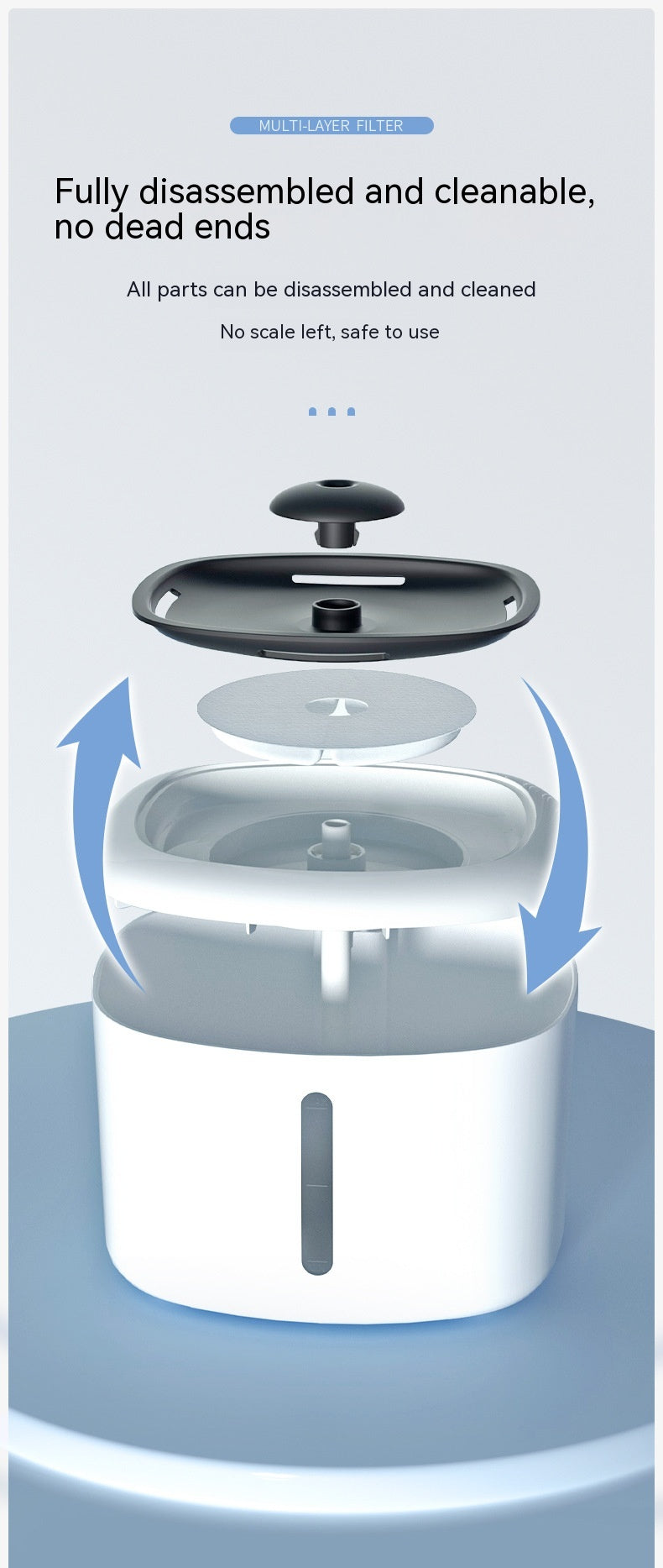 Pet Smart Water Dispenser - Automatic Circulation for Healthy Hydration