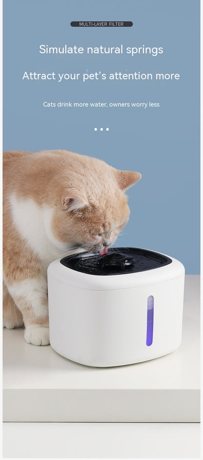 Pet Smart Water Dispenser - Automatic Circulation for Healthy Hydration