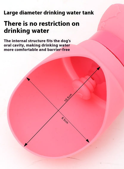 Eco-Friendly Portable Silicone Folding Pet Water Cup - Stylish and Convenient Hydration Solution for Outdoor Adventures