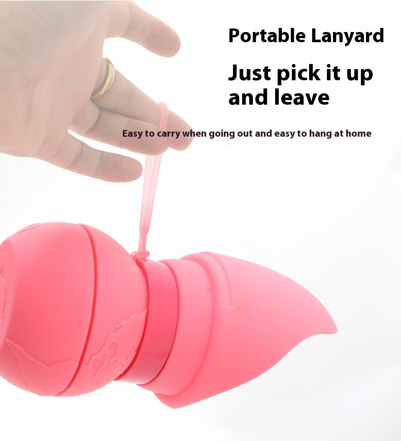 Eco-Friendly Portable Silicone Folding Pet Water Cup - Stylish and Convenient Hydration Solution for Outdoor Adventures