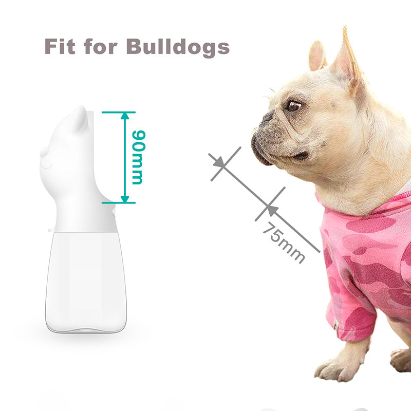 Stylish Dog Water Bottle - Leakproof Portable Hydration for Walks