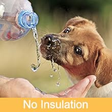 Portable Dog Water Bottle 700ml - Stainless Steel Leak-Proof Dispenser for Travel and Outdoor Adventures