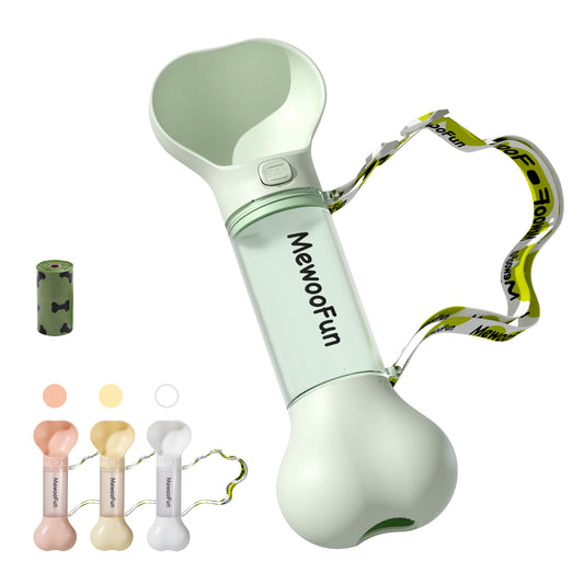 Dog drinking bottle