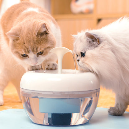 Automatic Cat Water Fountain with Filter - Modern Design