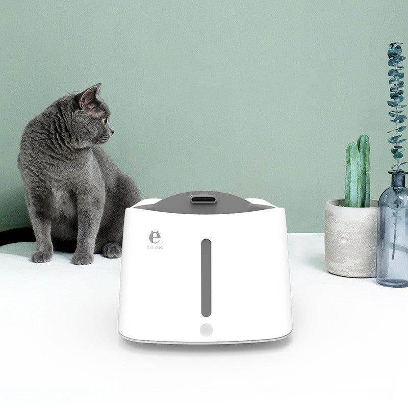 Stylish Automatic Cat Water Dispenser with Intelligent Induction Technology