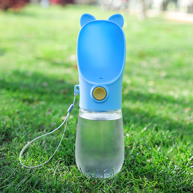 Stylish Portable Dog Water Bottle with Easy Dispensing