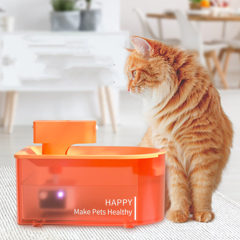 Innovative Wireless Pet Water Dispenser with Infrared Induction - Keep Your Pets Hydrated and Happy!