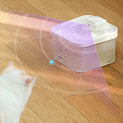 Intelligent Cat Water Dispenser with UV Sterilization and Advanced Filtration