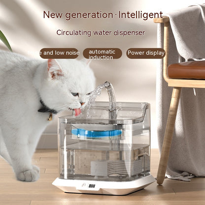 Smart Automatic Pet Water Dispenser with 3L Capacity for Cats and Puppies