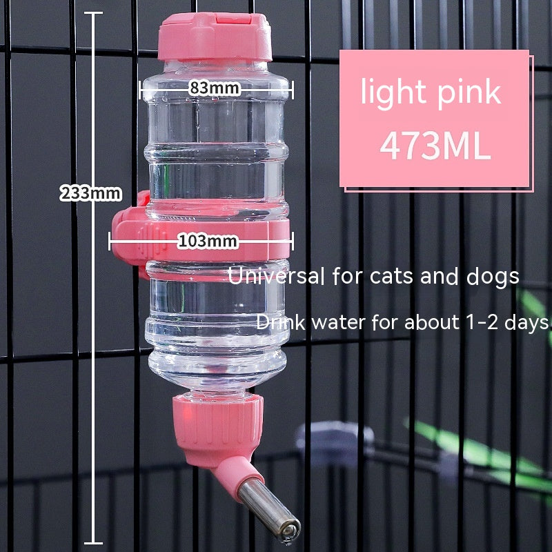 Innovative Hanging Pet Water Bowl - Spill-Proof, Stylish, and Easy to Clean