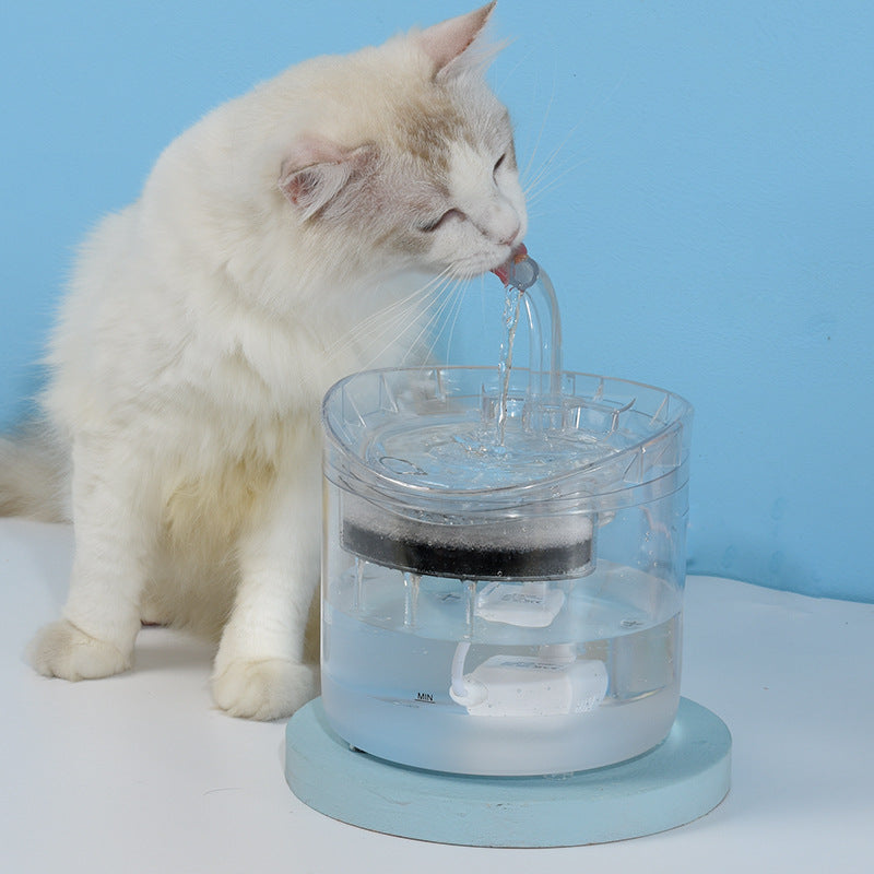 Automatic Smart Pet Water Fountain - Promote Hydration with Flowing Water