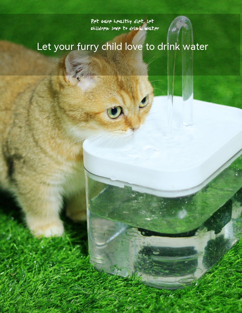 Stylish Automatic Cat Water Fountain - Healthy Hydration for Cats