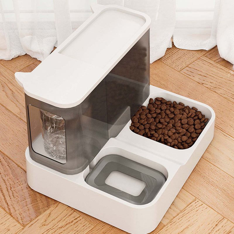 Automatic Cat Feeder and Water Dispenser - Large Capacity