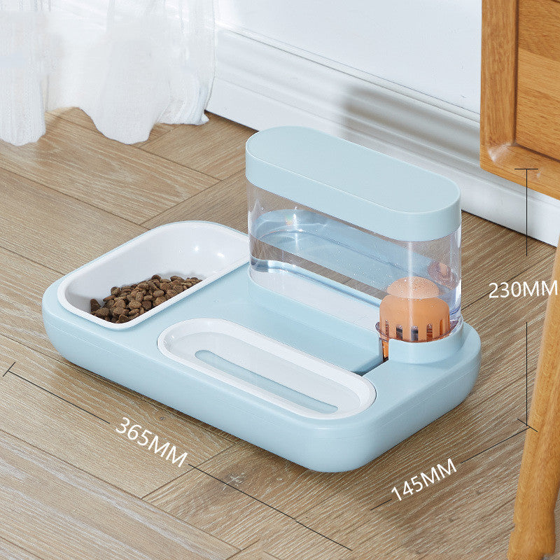 Shanshuifang Automatic Cat Feeder and Drinking Fountain - Stylish, Convenient, and Healthy Feeding Solution