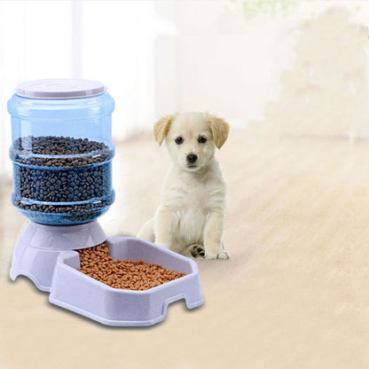 Automatic Dog Feeder and Water Fountain - Effortless Mealtime Management