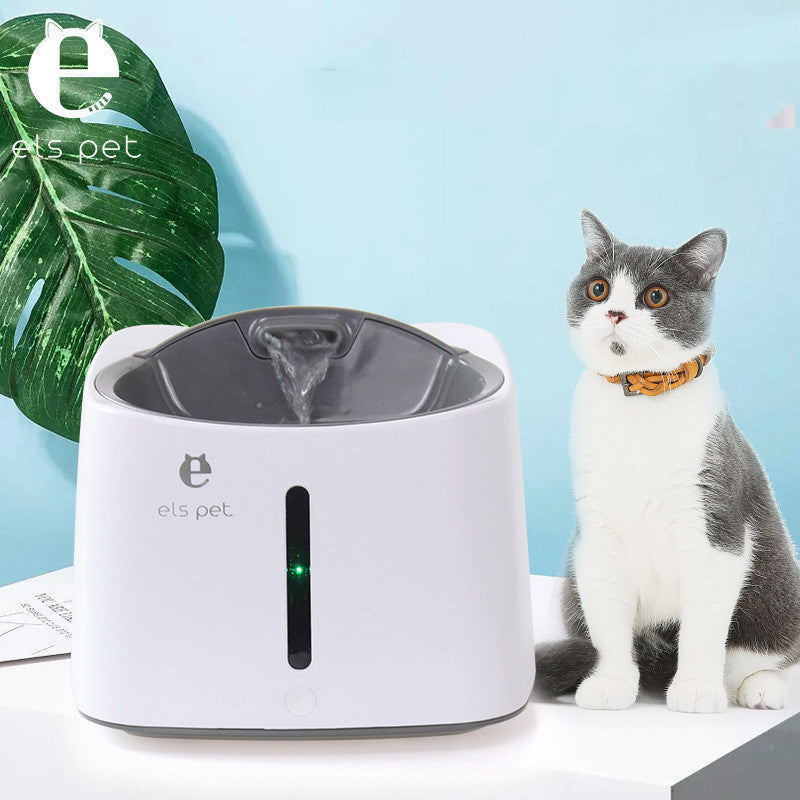 Stylish Automatic Cat Water Dispenser with Intelligent Induction Technology