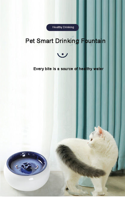 Automatic Silent Pet Water Fountain with Advanced Filtration System