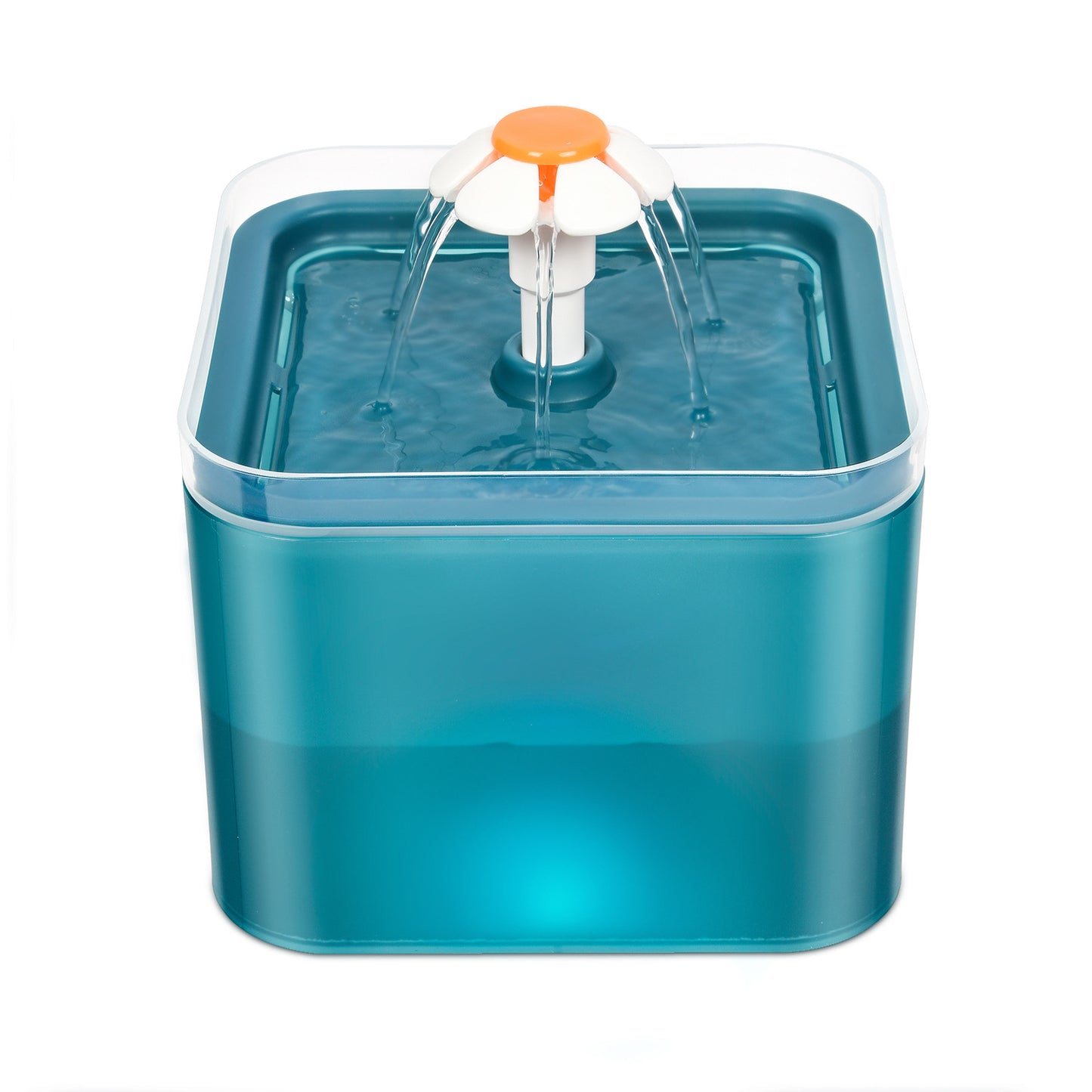 Stylish Automatic Cat Water Fountain - Fresh Flowing Water with LED Light