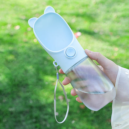 Stylish Portable Dog Water Bottle with Easy Dispensing