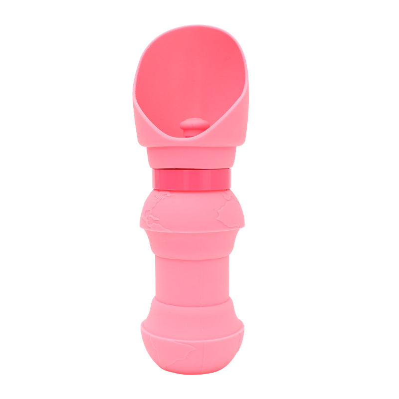 Eco-Friendly Portable Silicone Folding Pet Water Cup - Stylish and Convenient Hydration Solution for Outdoor Adventures