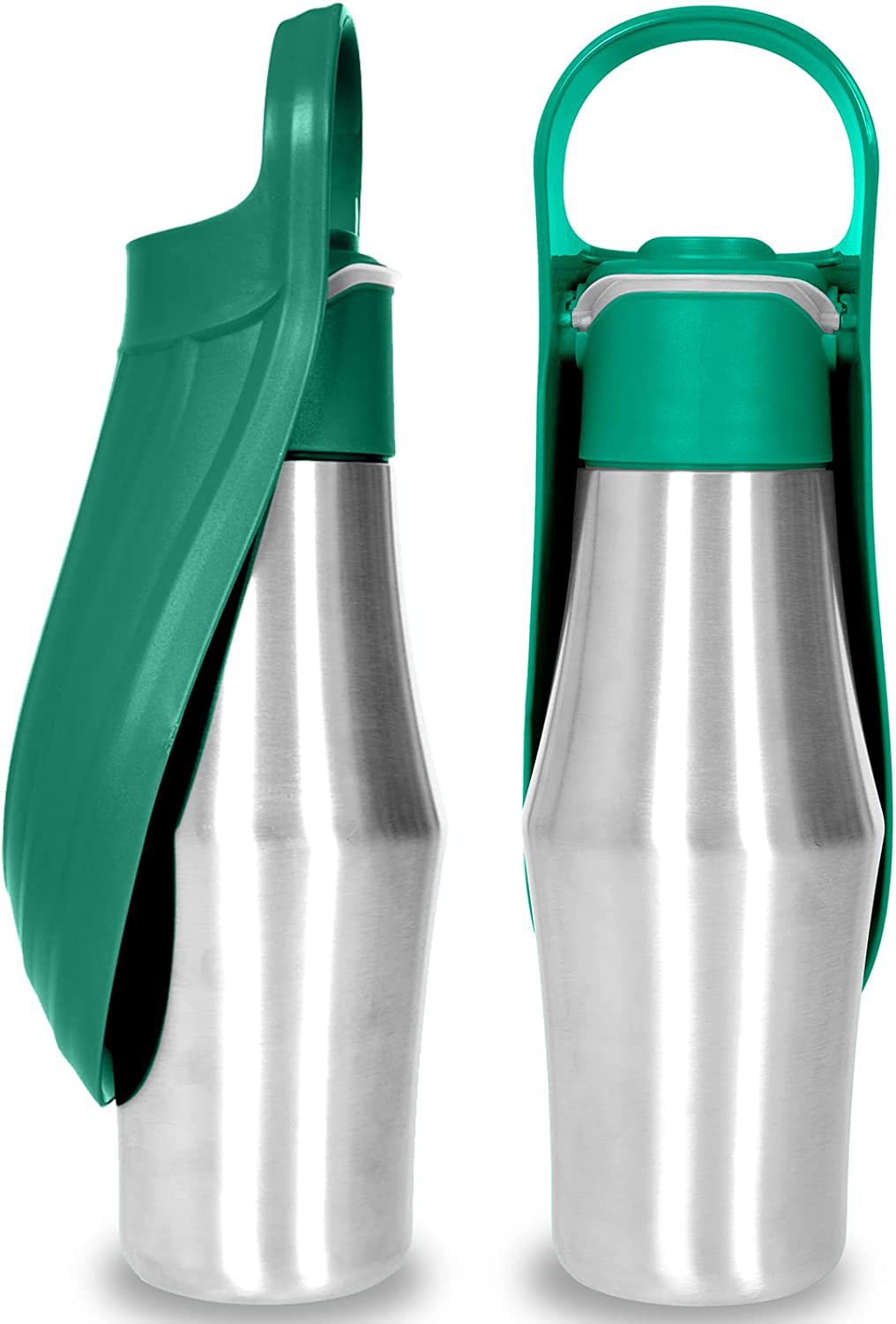 Portable Leak-Proof Dog Water Bottle - 750ml Eco-Friendly Travel Dispenser with One-Hand Operation