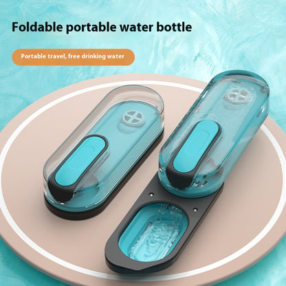 Portable Foldable Water Fountain for Pets - Stylish, Leak-Proof, and Convenient Hydration Solution