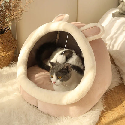 Cozy Cat Cave: Your Cat's New Favorite Sleep Spot!