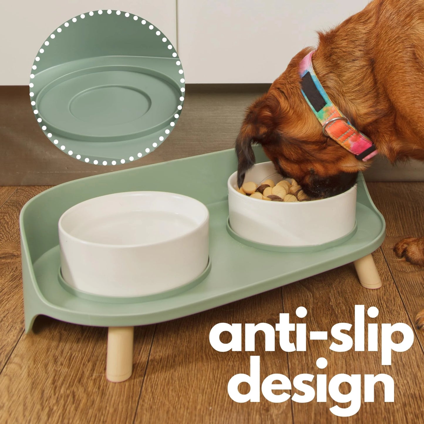 Elevated Pet Feeder: Happy & Healthy Eating