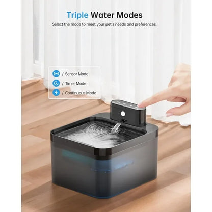 Wireless Pet Water Fountain: Fresh Hydration for Happy Pets!