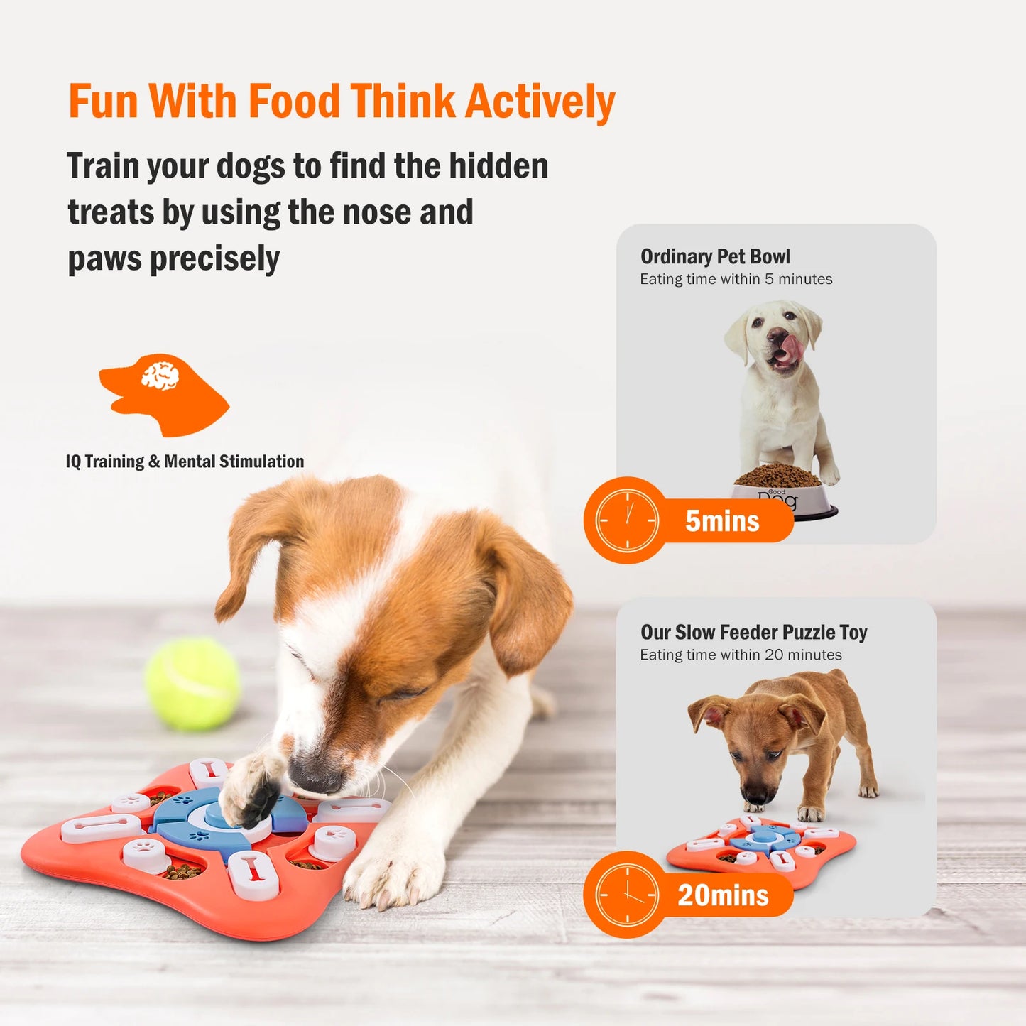 Interactive Dog Puzzle Toy: Keep Your Pup Engaged & Happy!