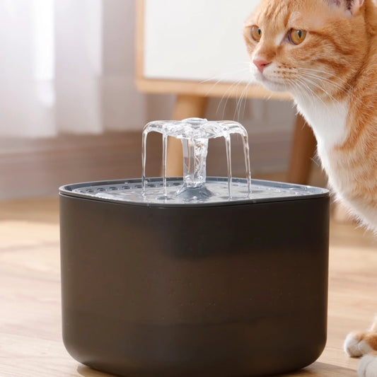 Large Capacity Pet Water Fountain USB Rechargeable