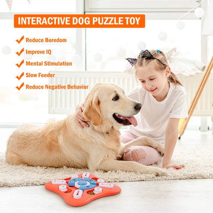 Interactive Dog Puzzle Toy: Keep Your Pup Engaged & Happy!