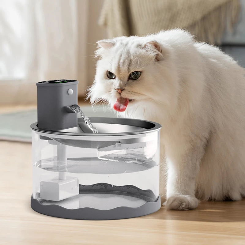 LMZOE Smart Cat Water Fountain: Happy, Hydrated Cats