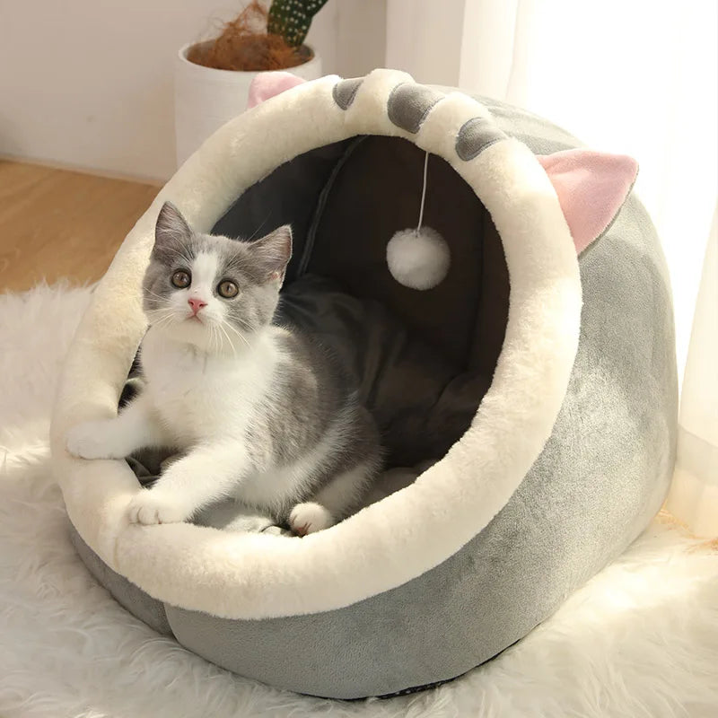 Cozy Cat Cave: Your Cat's New Favorite Sleep Spot!