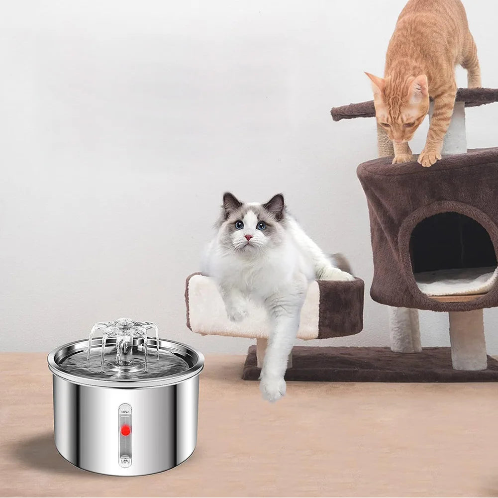 2L Automatic Ultra-Quiet Pet Water Fountain