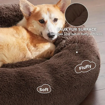 Ultra-Soft Plush Dog Bed: Your Pet's Cozy Haven