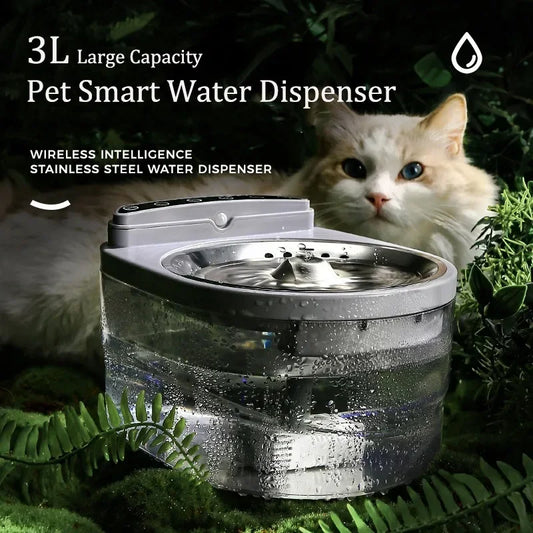 Wireless Pet Water Dispenser: Happy Hydration for Your Furry Friend