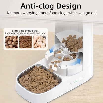 ROJECO Smart Pet Feeder: Stress-Free Feeding for Your Furry Friend