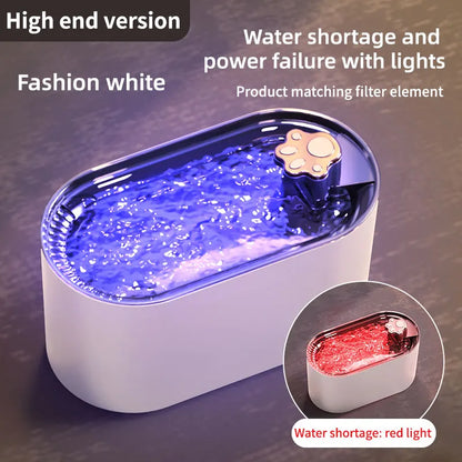 3L Automatic Pet Water Fountain: Quiet & Filtered Hydration