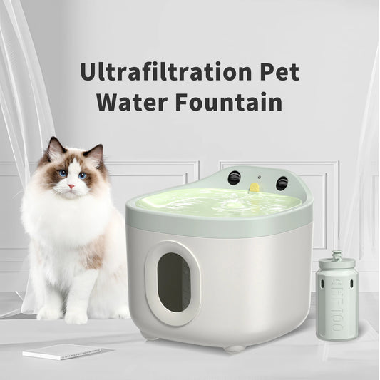 Ipawspace Ultrafiltration Pet Water Fountain: Spoil Your Cat with Fresh Hydration