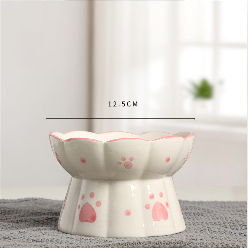 Elevated Ceramic Pet Bowls: Style & Comfort