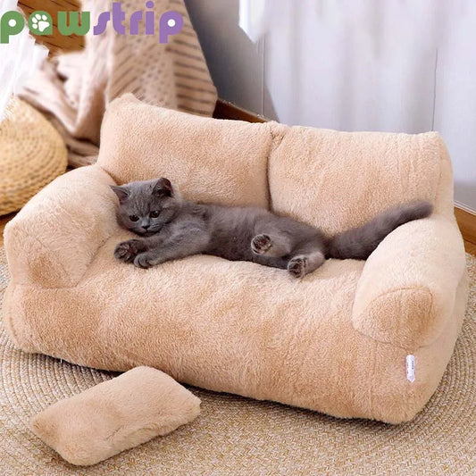 Luxury Cat Bed: Ultra Soft & Cozy Pet Sofa